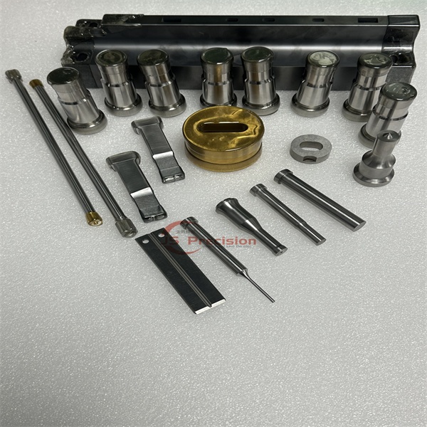 JS PRECISION DIN 9861 D PUNCHES WITH CONICAL HEAD, Schneidstempel mit ...